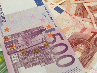 Euro Banknotları Arkaplanı