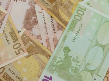 Euro Banknotları Arkaplanı