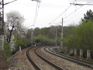 trenler için ayrıntı Demiryolu demiryolu parça