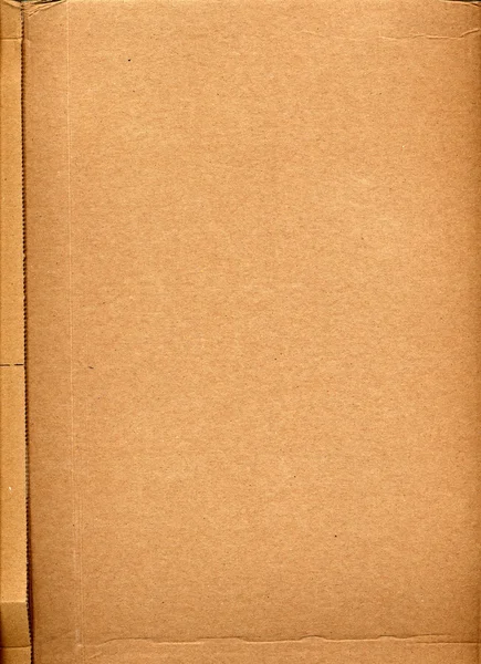 Blankbogen Aus Brauner Wellpappe Nützlich Als Hintergrund — Stockfoto