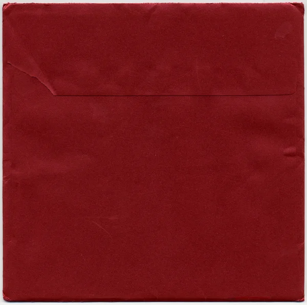 Enveloppe de dquare rouge — Photo