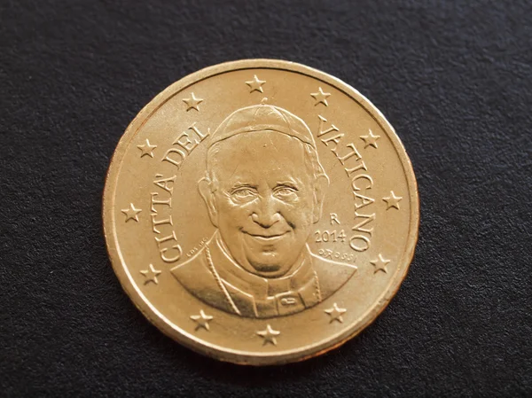 Pope Francis I coin — Stock Photo, Image