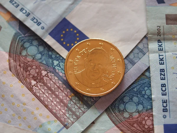 Банкноты Достоинством Двадцать Евро Eur Полезные Качестве Фоновой Денежной Концепции — стоковое фото