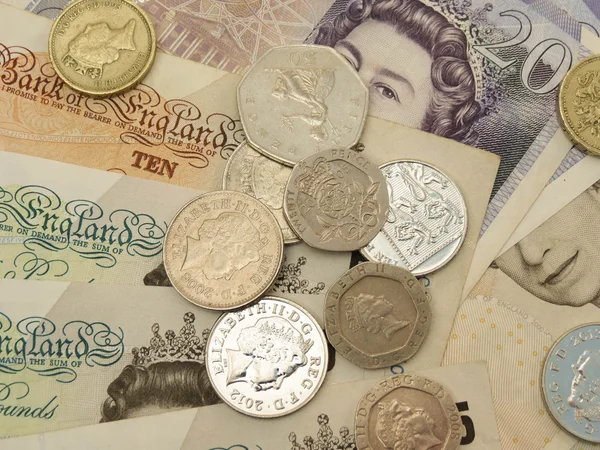 British Sterling Pounds — Stock Photo, Image