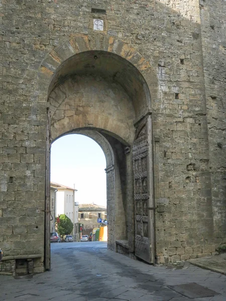 Volterra Ciudad Medieval Italiana Vista Del Centro Ciudad — Foto de Stock