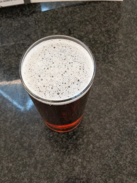 Britse vat ale bier — Stockfoto