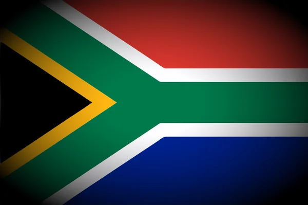 Bandera de Sudáfrica — Foto de Stock