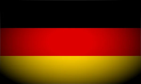 German flag illustration — Stock Photo, Image