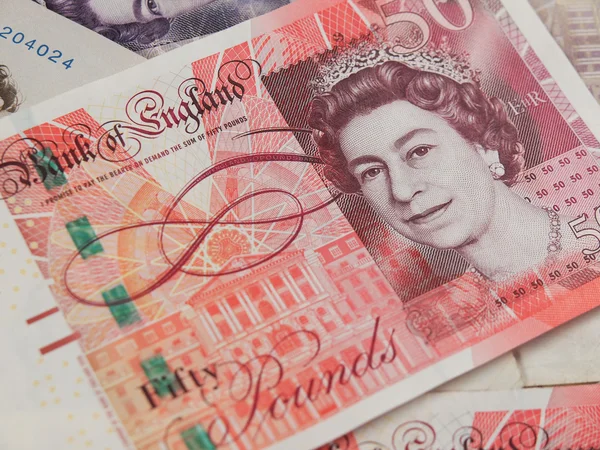 Pound notes British sterling pound — Stock Fotó