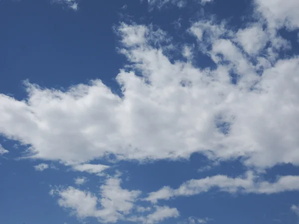 Cielo Blu Con Nuvola Primo Piano — Foto Stock