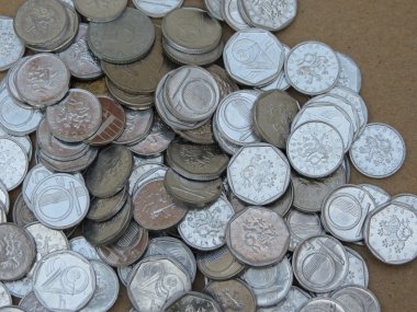 Çek korunas Czk (Çek Cumhuriyeti Resmi İhale) paralar - küçük bir değişiklik (10h ve 20h) Şimdi geri