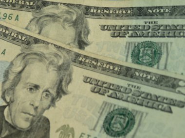 Yirmi dolarlık banknot para kavramı yararlı