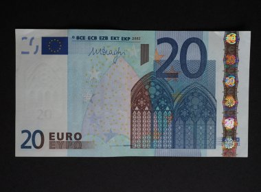 20 Euro banknot para Avrupa Birliği - eski tasarım (2002)