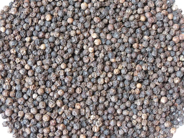 Black Pepper Peppercorns Background — Stock Photo, Image
