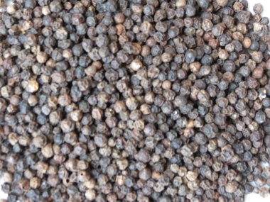 Kara biber peppercorns arka plan gıda konsept olarak yararlı