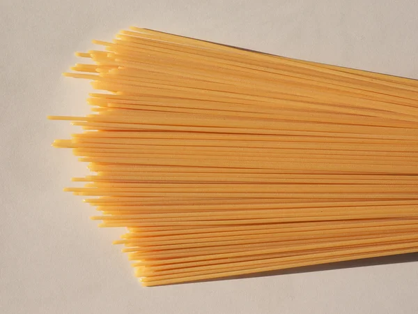 Italienische Spaghetti Pasta Traditionelle Gesunde Vegetarische Kost — Stockfoto
