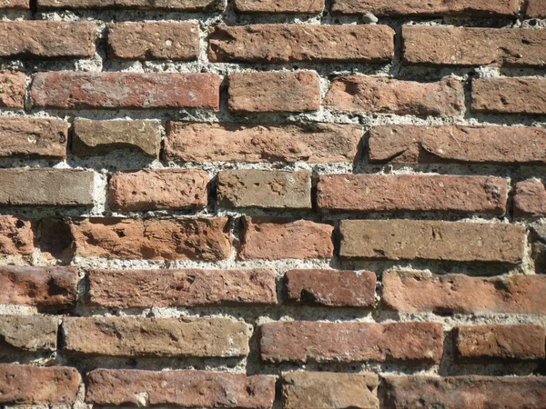 Detalle Una Pared Ladrillo Útil Como Fondo —  Fotos de Stock