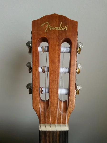 Scottsdale Arizona Circa Novembre 2015 Fender Guitare Classique Esc105 Série — Photo