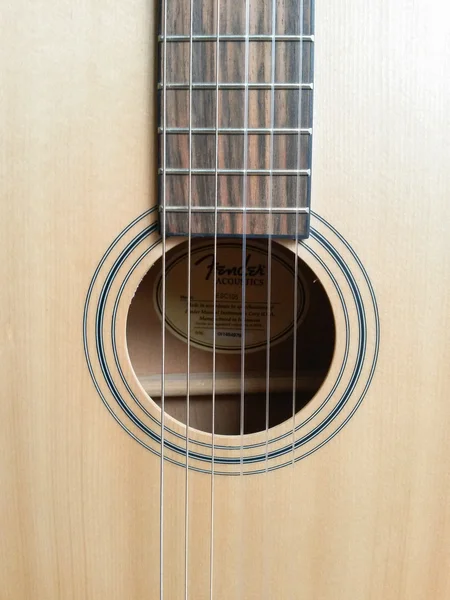 Классическая гитара Fender — стоковое фото