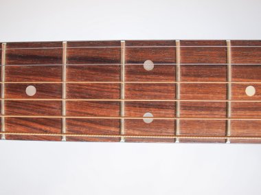 ayrıntılı bir halk akustik gitar