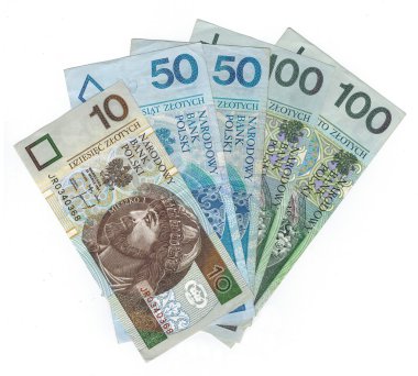 Polonya Zlotisi (Pln) Döviz Alım formu Polonya - banknotlar