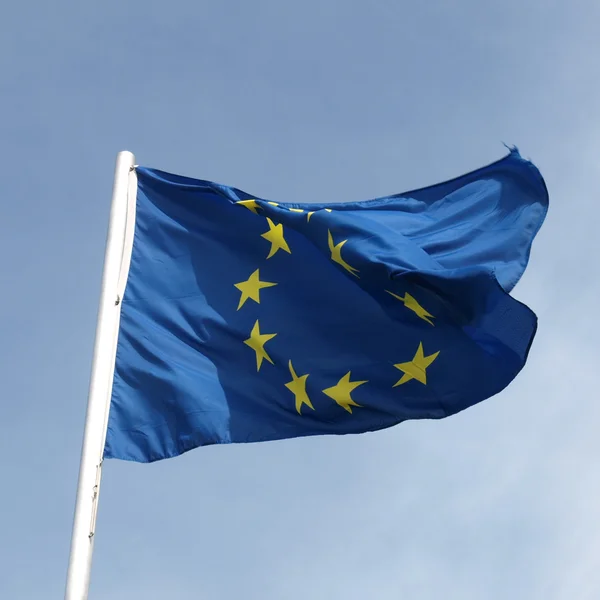 Flagga Europa — Stockfoto