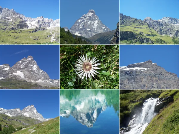 Alpes montañas — Foto de Stock