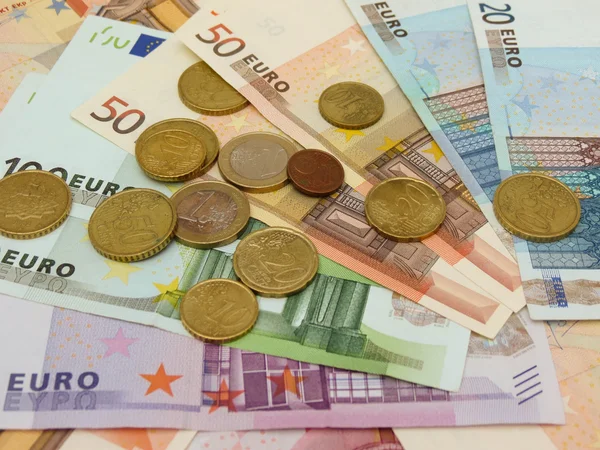 Euro Eur Bankovky Mince Právní Řízení Evropské Unie — Stock fotografie