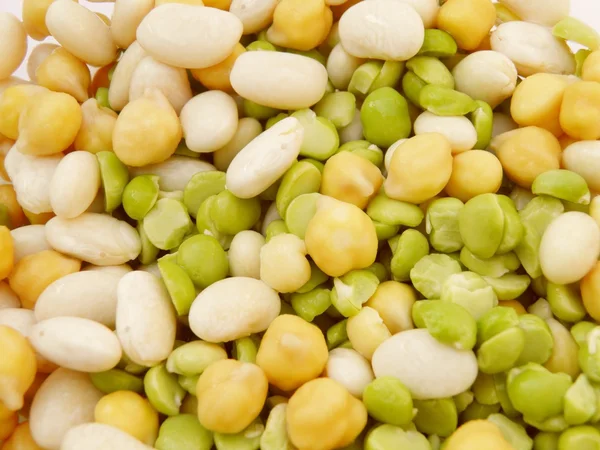 Beans Soup Salad Useful Background — Stock Photo, Image