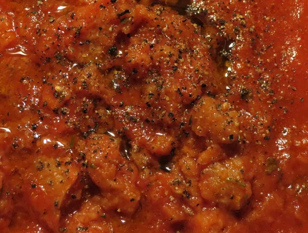 Pappa Pomodoro Traditionella Bröd Och Tomatsoppa Från Florens Toscana — Stockfoto