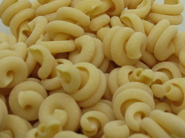 Detalle Pasta Macarrones Útil Como Fondo —  Fotos de Stock