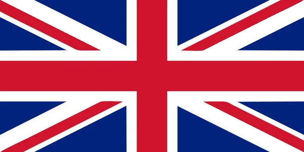 Royaume-Uni drapeau Union Jack — Image vectorielle