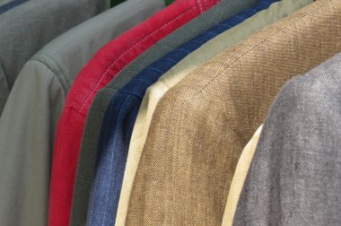 Erkek ceket takım elbise.