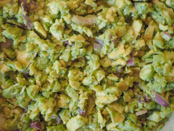 Guacamole Avocado Basis Duik Gemaakt Door Azteken Mexico — Stockfoto
