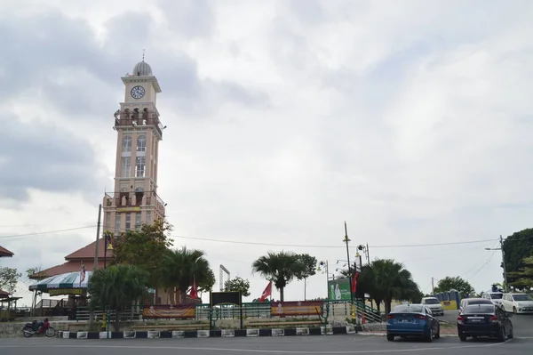 Pemandangan Jalanan Dari Fasad Bangunan Kota — Stok Foto