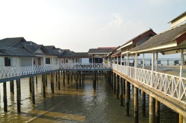 Pontian, Johor -, 19 Nisan 2016; Pontian, Malezya 'da bulunan Tanjung Piai Resort