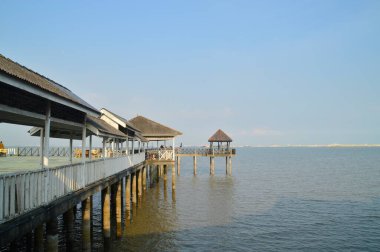 Pontian, Johor -, 19 Nisan 2016; Pontian, Malezya 'da bulunan Tanjung Piai Resort