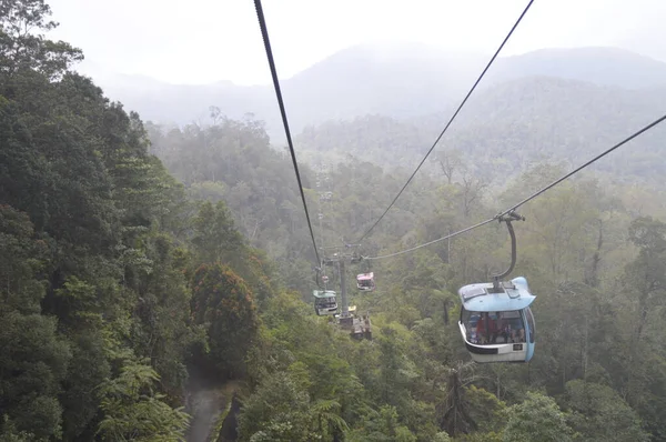 Genting Highlands Malaysia February 2016 Cable Car Genting Skyway Genting — 图库照片