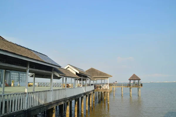 Pontian Johor Avril 2016 Une Vue Sur Tanjung Piai Resort — Photo