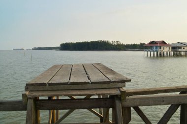 Pontian, Johor -, 19 Nisan 2016; Pontian, Malezya 'da bulunan Tanjung Piai Resort