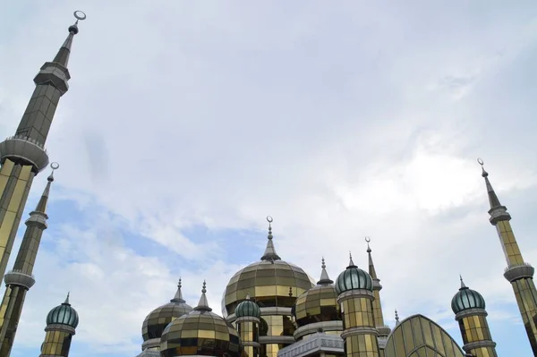 Kuala Terengganu Malaysia September 2019 Crystal Mosque Masjid Kristal Mosque — Stock Photo, Image
