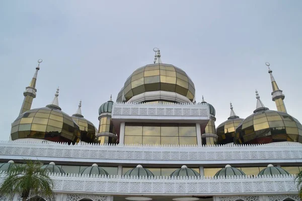 Kuala Terengganu Malajzia Szeptember 2019 Kristály Mecset Vagy Masjid Kristal — Stock Fotó