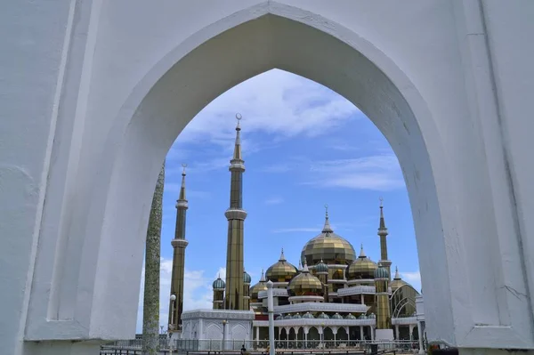 Kuala Terengganu Malaisie 1Er Septembre 2019 Mosquée Cristal Masjid Kristal — Photo