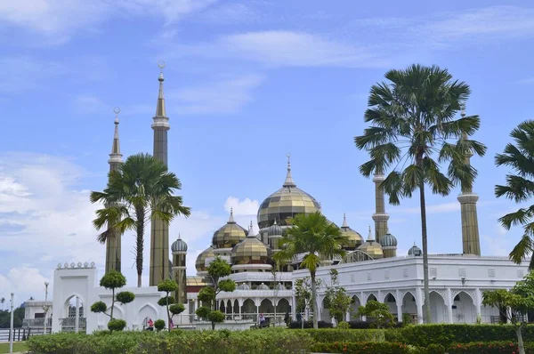 Kuala Terengganu Malásia Setembro 2019 Mesquita Cristal Masjid Kristal Uma — Fotografia de Stock