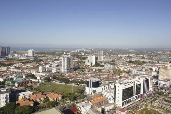 Melaka Malaysia January 2020 Aerial View Melaka Historic City — Stock Photo, Image