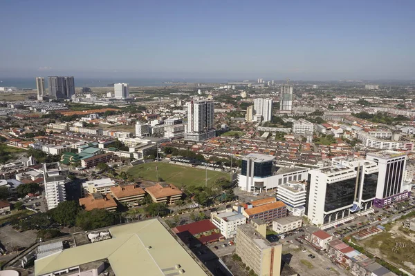 Melaka Malaysia Januari 2020 Flygfoto Melaka Historiska Stad — Stockfoto