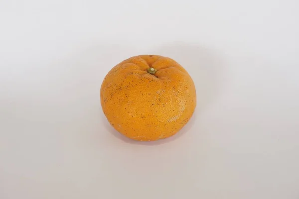 Fruta Lima Mandarina Sobre Fondo Blanco — Foto de Stock