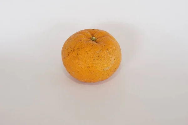 Fruta Lima Mandarina Sobre Fondo Blanco — Foto de Stock