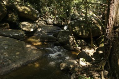 Gunung Ledang şelalesinin manzarası, Johor, Malezya
