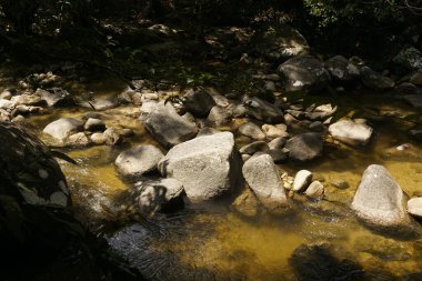 Gunung Ledang şelalesinin manzarası, Johor, Malezya